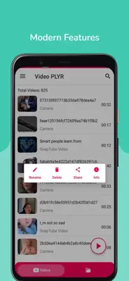 Video Player Manager android App screenshot 0